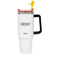 Copo Térmico Canecão Tumbler Inox 1,15L Canudo SNOOPY na internet