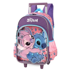 Kit Mochila Rodinhas Oficial STITCH DISNEY - Luxcel Roxo - comprar online