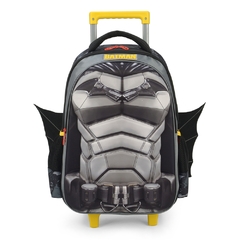 Kit Mochila Rodinhas Lancheira e Estojo BATMAN com Asas 3D - comprar online