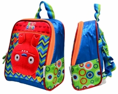 KIT MOCHILA DE RODINHAS OFICIAL UGLYDOLLS UG2304 VERDE - Arrivata