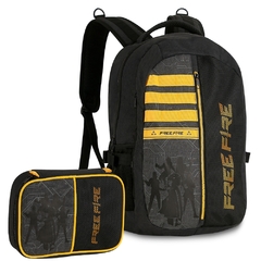 KIT Mochila de Costas e Estojo Box Oficial FREE FIRE FR2492