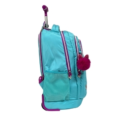 Kit Mochila de Rodinhas Oficial Rebecca Bonbon RB2441 Verde na internet