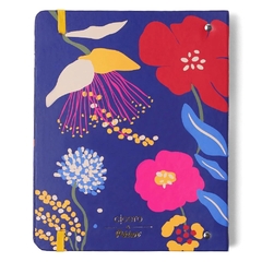 Agenda Planner Semanal Notas 2025 Argolado Pólen AROMAS AZUL - loja online