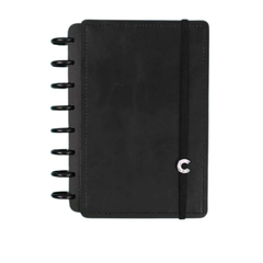 Agenda Permanente CADERNO INTELIGENTE Black