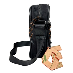 Bolsa Transversal Nylon GARFIELD GF2635 Preto - Arrivata