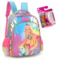 Mochila de Costas Oficial Holográfica BARBIE SEREIA - Luxcel