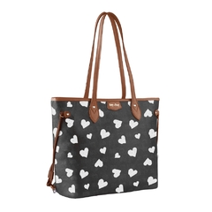 Bolsa Tiracolo Tote Bag BETTY BOOP Semax BP2906 Preto Branco