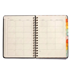 Planner Permanente Semanal Wire-o A5 Pastel Rosa Cícero