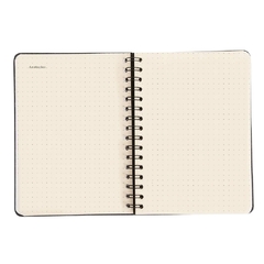 Agenda Planner Wire-o 2025 Pólen Diária A5 AROMAS AZUL - Arrivata