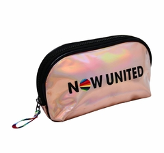 Imagem do KIT MOCHILA HOLOGRÁFICA E ESTOJO ROSE NOW UNITED OFICIAL