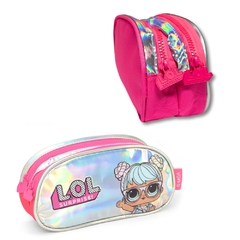 Kit Mochila Rodinhas Holográfica Oficial LOL SURPRISE Luxcel