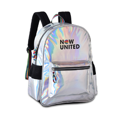 KIT MOCHILA HOLOGRÁFICA NU3252 E ESTOJO NEC PRETO NOW UNITED - comprar online