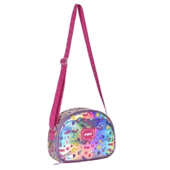 Kit Mochila de Rodinhas Holográfica HAPPY CLIO HL3595K - loja online