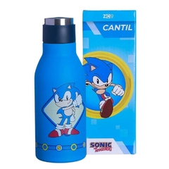 GARRAFA CANTIL TÉRMICO INOX PAREDE DUPLA 400ML SONIC ZC