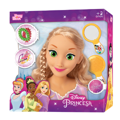 Boneca Styling Head DISNEY PRINCESA RAPUNZEL com Acessórios