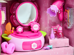 PORTA MAQUIAGEM PRINCESAS COM LUZES E MÚSICA ZOOP TOYS - loja online