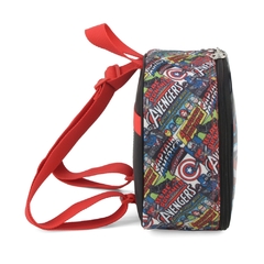 Kit Mochila Rodinhas AVENGERS VINGADORES Luxcel Vermelho