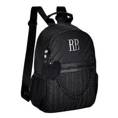 Bolsa Mochila de Costas Média Rebecca Bonbon RB2967 Preto