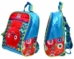 KIT MOCHILA DE RODINHAS OFICIAL UGLYDOLLS UG2304 VERMELHO - Arrivata