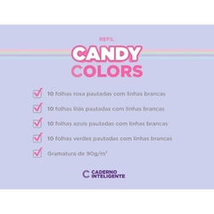 Refil Candy Colors Linha Branca Gr 90g - Caderno Inteligente - Arrivata