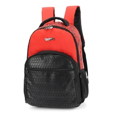 Mochila Juvenil de Costas Oficial HOT WHEELS Vermelho Luxcel na internet