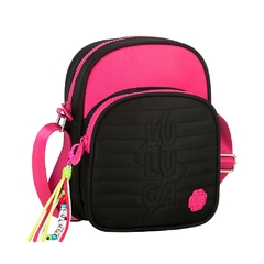 Bolsa Transversal Nylon Oficial Luluca - Semax LU2736 Preto