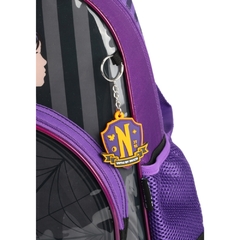 Kit Mochila Rodinhas WANDINHA ADDAMS e Enid Roxo - Luxcel - Arrivata