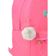 Mochila de Costas Oficial BARBIE Pink com Pompons - comprar online