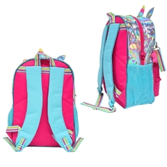 Mochila de Costas Holográfica HAPPY UNICÓRNIO CLIO HL23118J