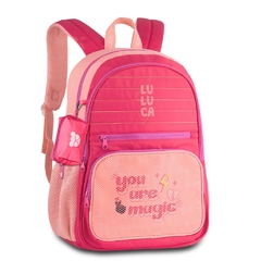 Mochila de Costas Juvenil em Nylon OFICIAL LULUCA LU2461 - loja online