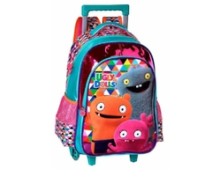 KIT MOCHILA DE RODINHAS OFICIAL UGLYDOLLS UG2300 VERDE - comprar online