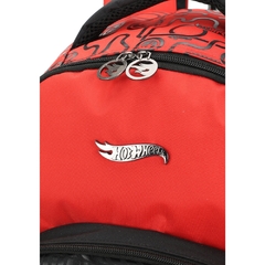 Mochila Juvenil de Costas Oficial HOT WHEELS Vermelho Luxcel - Arrivata