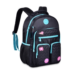 Mochila de Costas Juvenil em Nylon OFICIAL LULUCA LU24088