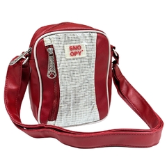 Bolsa Transversal Pequena SNOOPY SP12001 Vermelho Semax