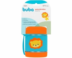 Pote Térmico com Colher Animal Fun Leão - BUBA