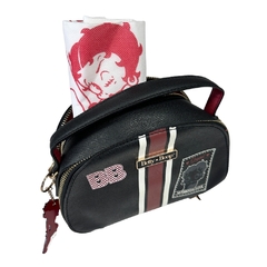 Bolsa Transversal BETTY BOOP Navy BP7902 Semax Preto - Arrivata