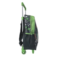 Kit Mochila De Rodinhas T-REX ATTACK Verde Clio TX3460K na internet