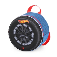 Lancheira Térmica Oficial HOT WHEELS Pneu Azul - Luxcel - comprar online