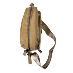 Bolsa Transversal Glow It Nylon - Semax GW2404 Taupe na internet