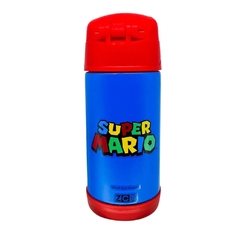 Garrafa Térmica Inox CLICK Com Canudo SUPER MARIO ZC - comprar online