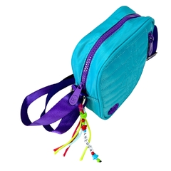 Bolsa Transversal Nylon Oficial Luluca - Semax LU2735 Azul - comprar online