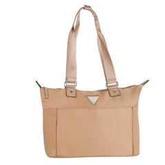 Bolsa Tiracolo Totebag Glow It Nylon - Semax GW2403 Taupe