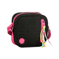 Bolsa Transversal Nylon Oficial Luluca - Semax LU2735 Preto