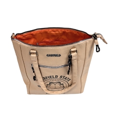 Bolsa Totebag Grande Oficial GARFIELD GF2385 Bege na internet