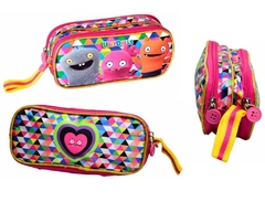 KIT MOCHILA DE RODINHAS OFICIAL UGLYDOLLS UG2300 ROSA - loja online