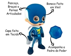 BONECO OFICIAL OS AVENTUREIROS SUPER FOCA COM PEDRA DO PODER - comprar online