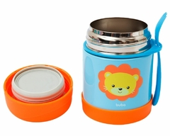 Pote Térmico com Colher Animal Fun Leão - BUBA - comprar online