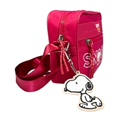 Bolsa Transversal Oficial SNOOPY Colors Nylon SP2847 Pink - comprar online