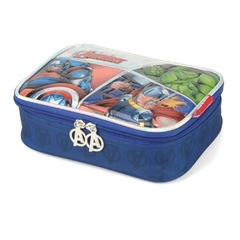 Estojo Box 100 Pens Oficial AVENGERS MARVEL EI38035 Luxcel