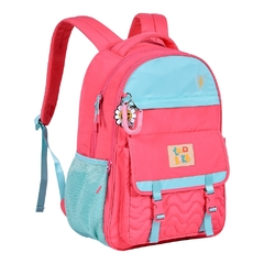 Kit Mochila de Costas em Nylon OFICIAL LULUCA LU24074 Rosa - comprar online